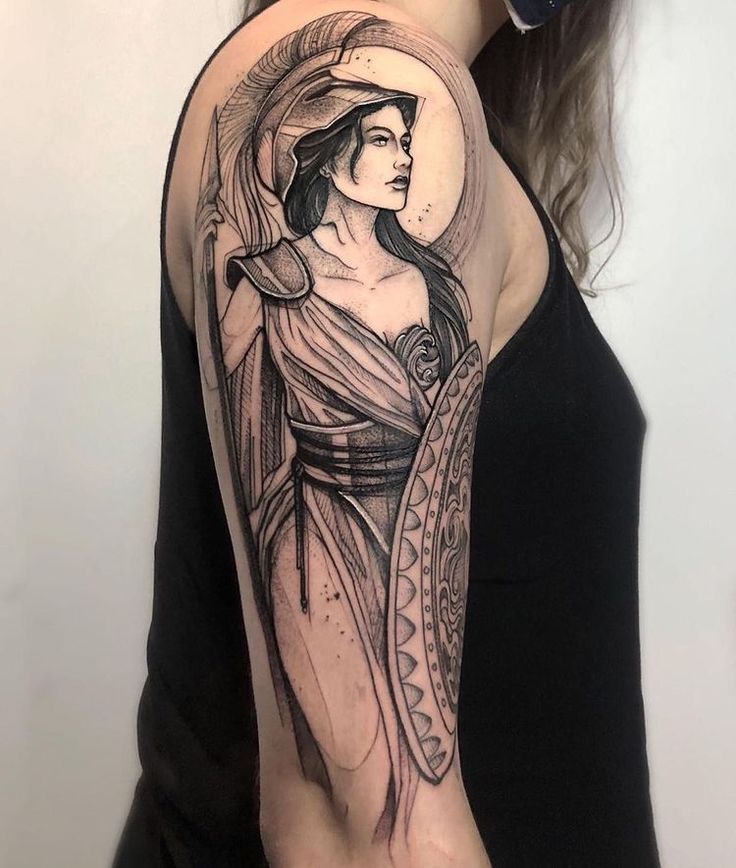29 Athena Tattoo Ideas: Modern Ways to Wear an Ancient Goddess