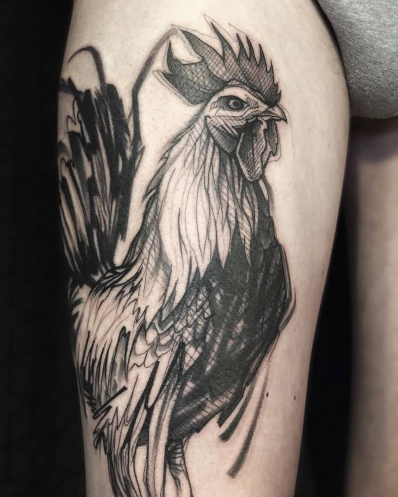 30 Rooster Tattoo Ideas: Bold Traditional and Modern Designs for Men and Women