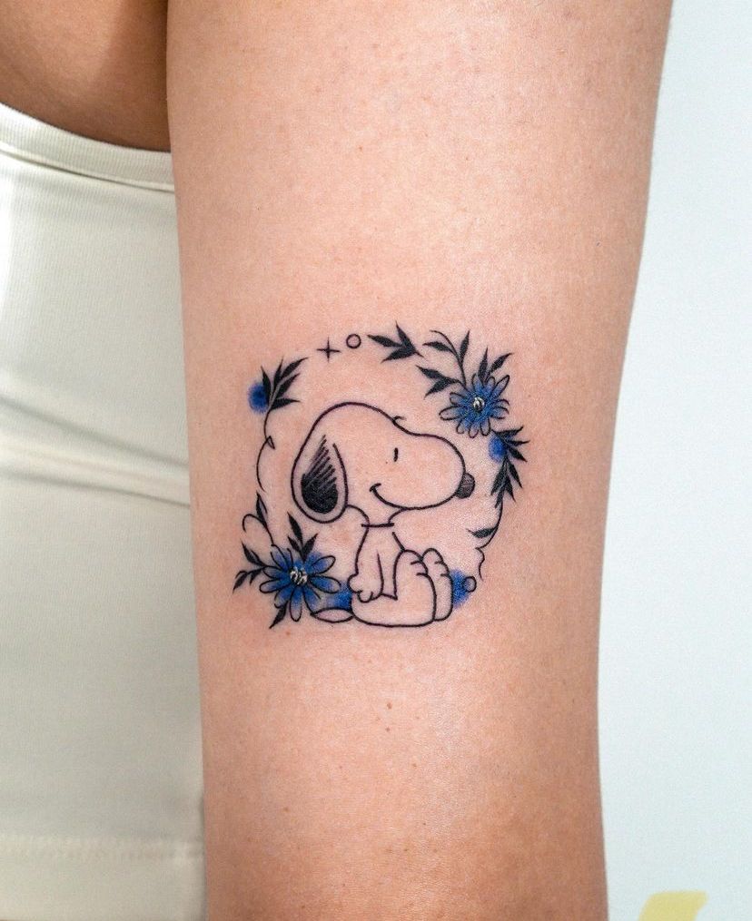 29 Snoopy Tattoo Ideas: Tiny Fine-Line, Joe Cool & Classic Designs for Women and Men