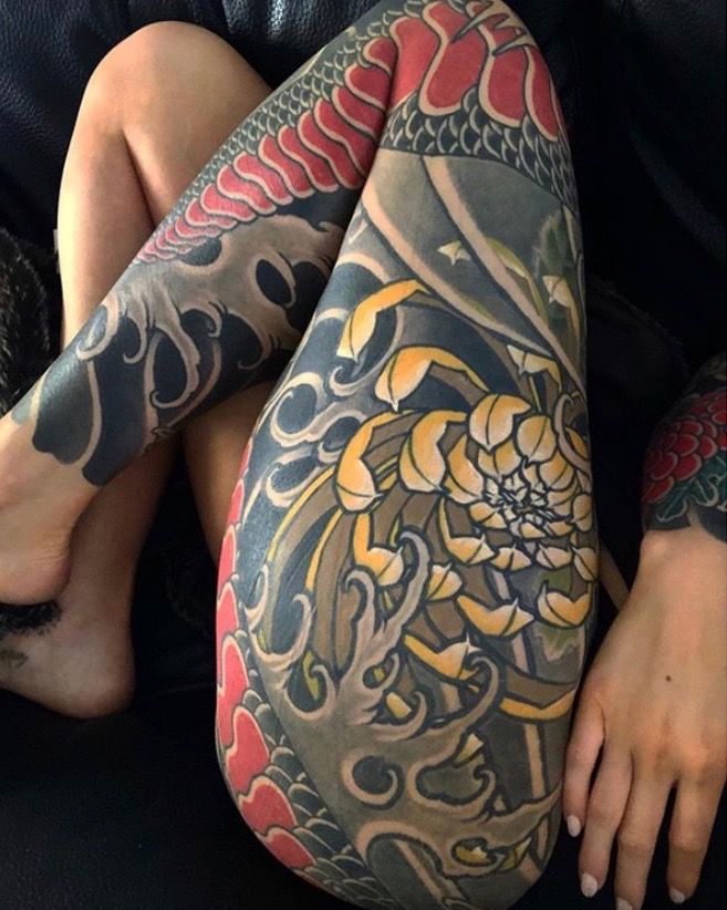 29 Japanese Flower Tattoo Ideas: Traditional Designs with Cherry Blossoms, Lotus and Chrysanthemums