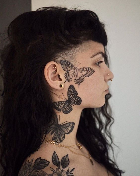 28 Butterfly Neck Tattoo Ideas: Bold and Delicate Designs for Women and Men