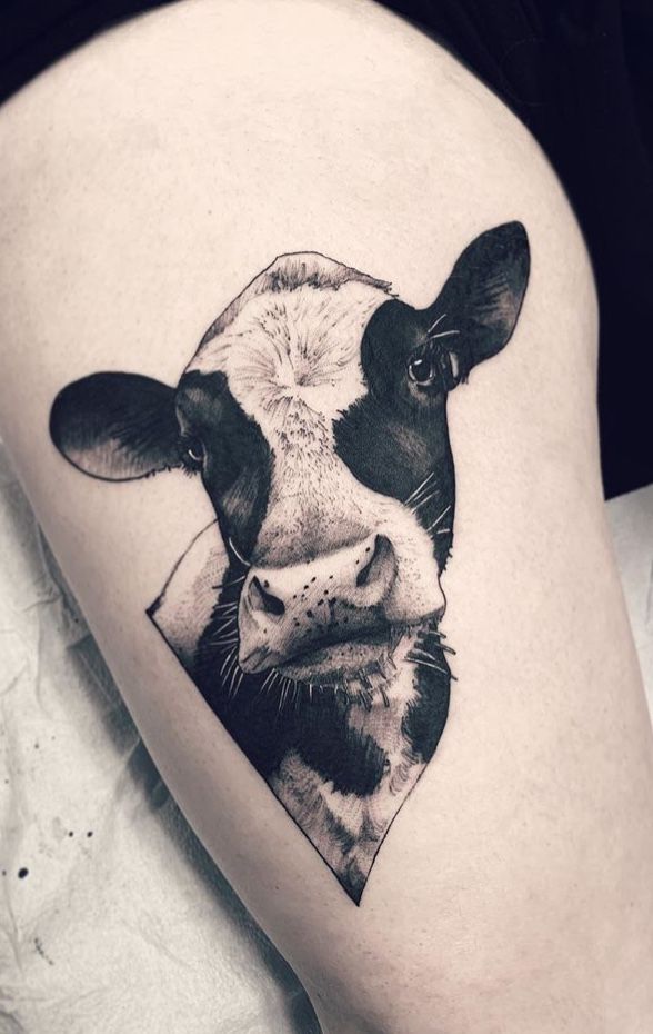26 Cow Tattoo Ideas for Women: Cute, Minimalist, and Colorful Designs for Every Style