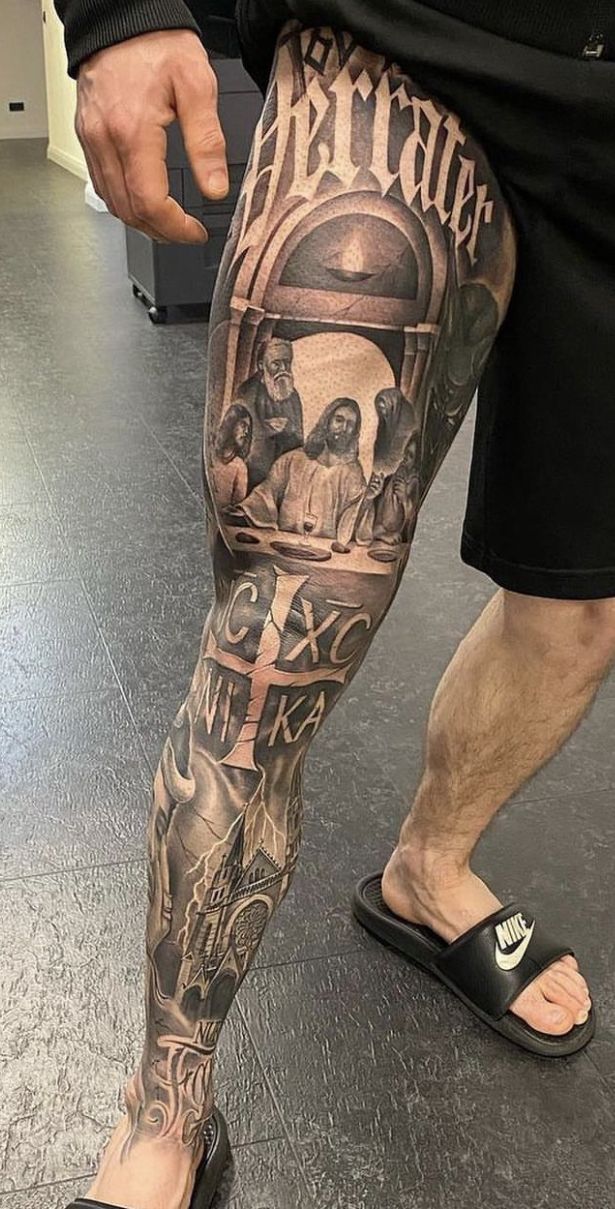 28 Chicano Tattoo Style: Lettering, Sleeves and Street Stories in Black and Grey