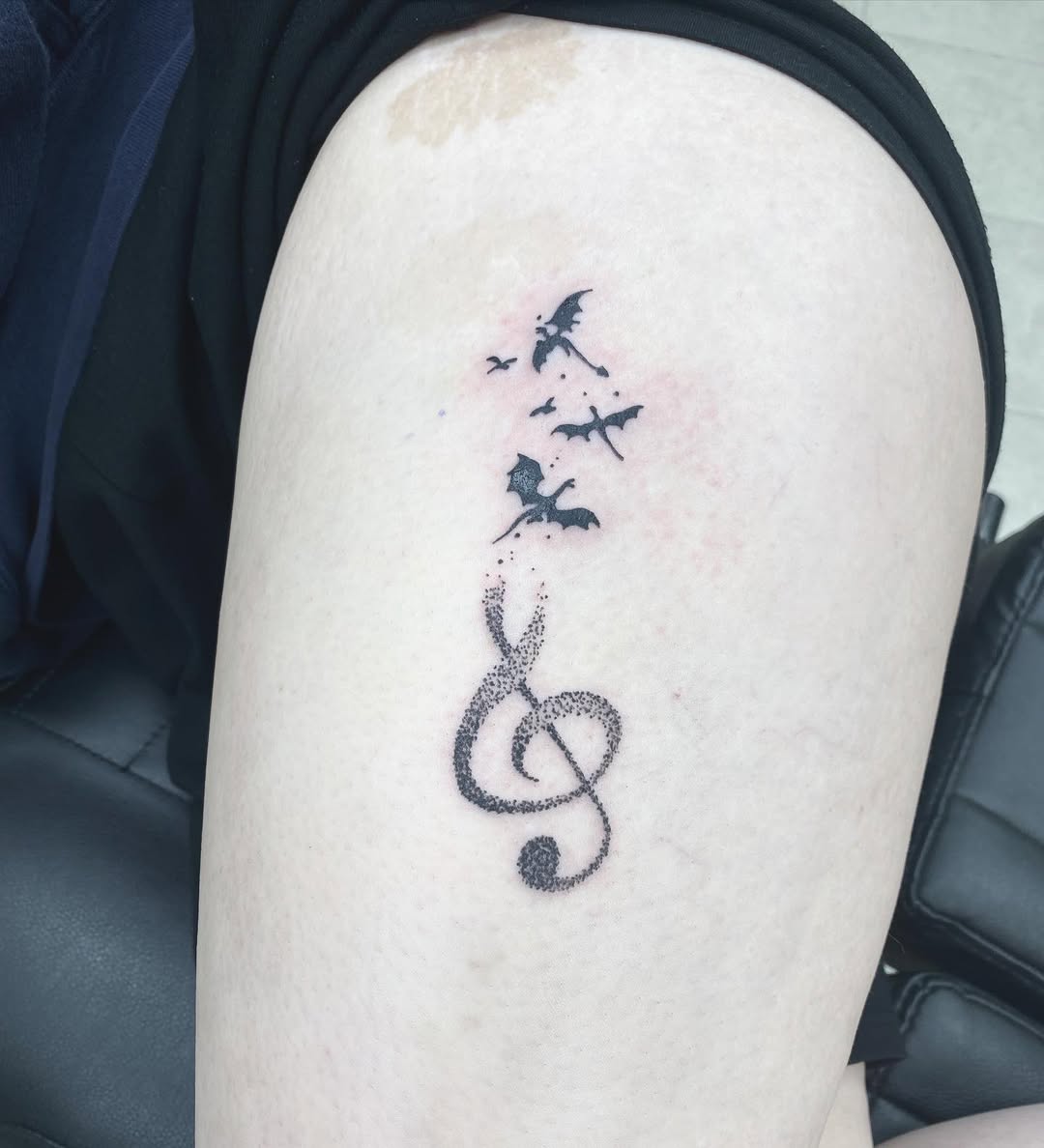 30 Music note tattoo: why this classic still feels fresh