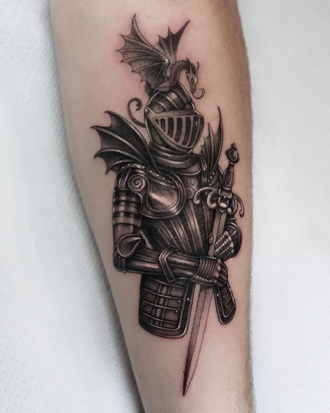29 Armor Tattoo Ideas for Men: Medieval, Roman, and Warrior-Inspired Designs