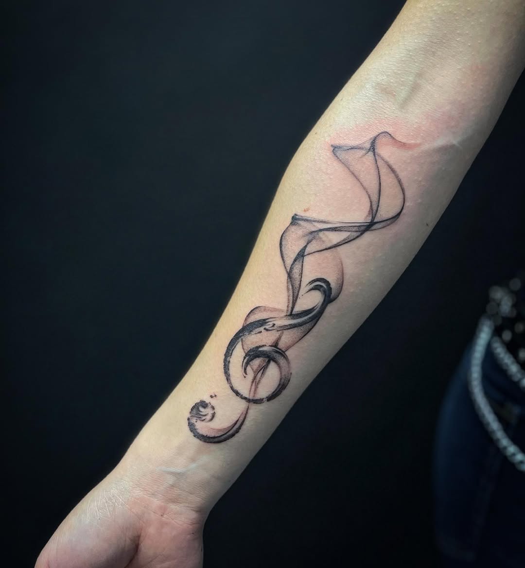 30 Music note tattoo: why this classic still feels fresh