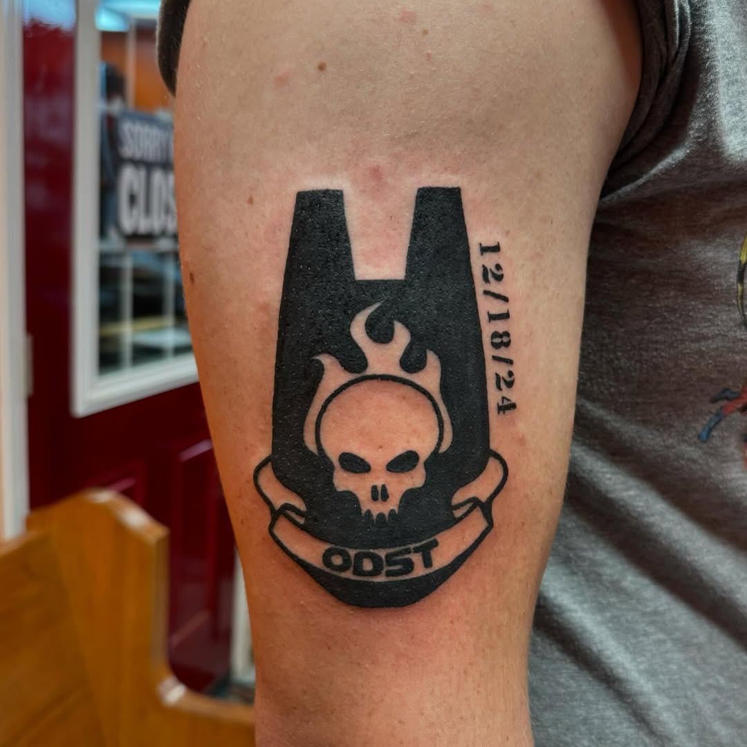 30 Halo Tattoo Ideas: Best Designs with Master Chief, Energy Swords and Iconic Halo Rings