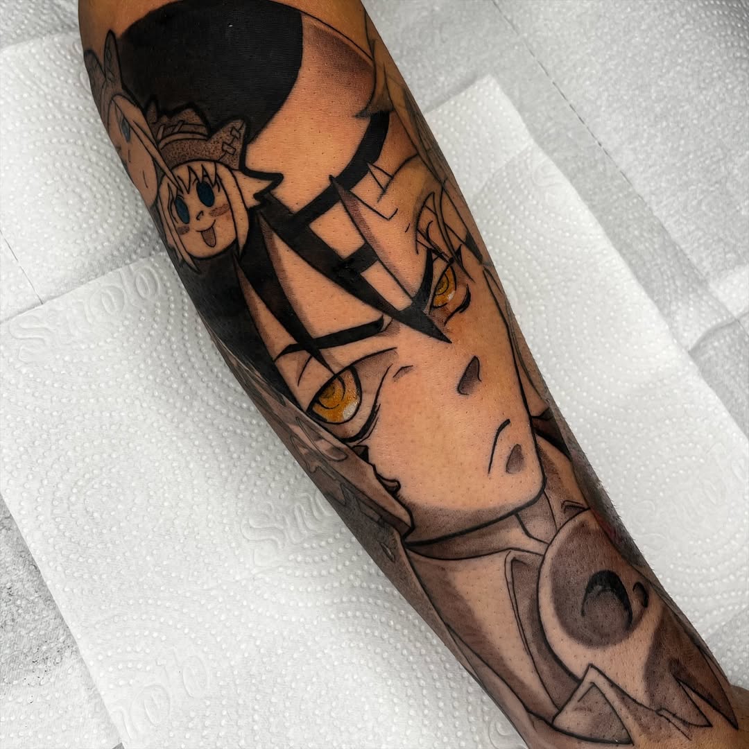 27 Soul Eater Tattoo Ideas for Anime Fans: Small Symbols, Sleeves, and Matching Ink