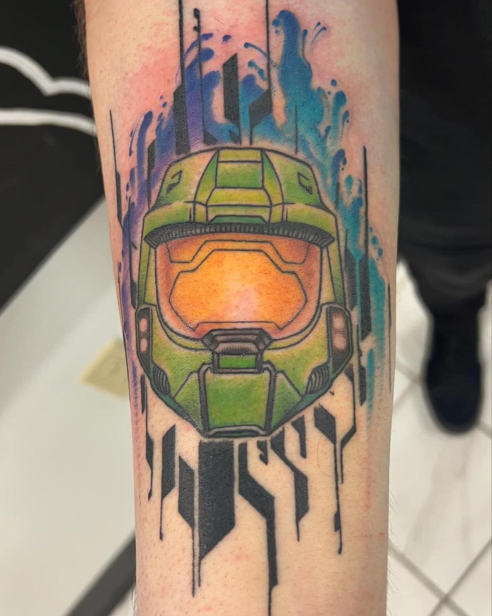 30 Halo Tattoo Ideas: Best Designs with Master Chief, Energy Swords and Iconic Halo Rings