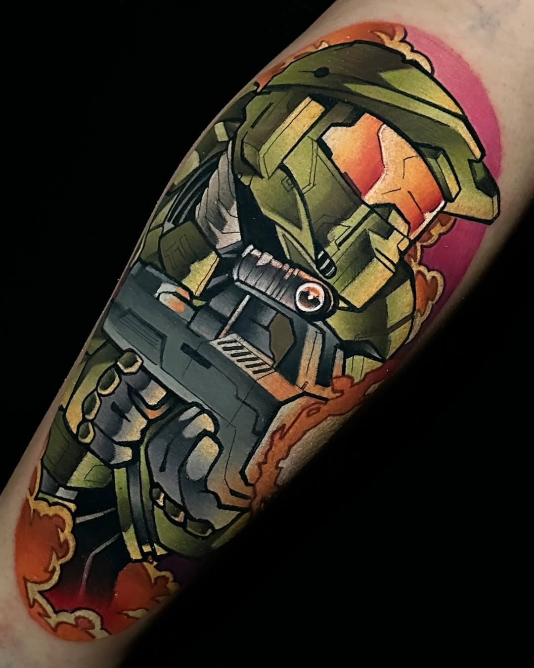30 Halo Tattoo Ideas: Best Designs with Master Chief, Energy Swords and Iconic Halo Rings