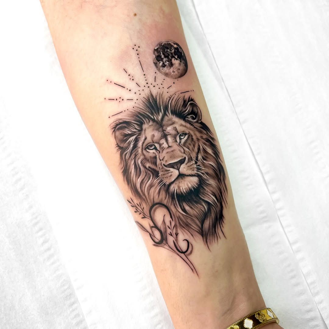28 Leo Tattoo Ideas: Lions, Stars and Bold Zodiac Energy