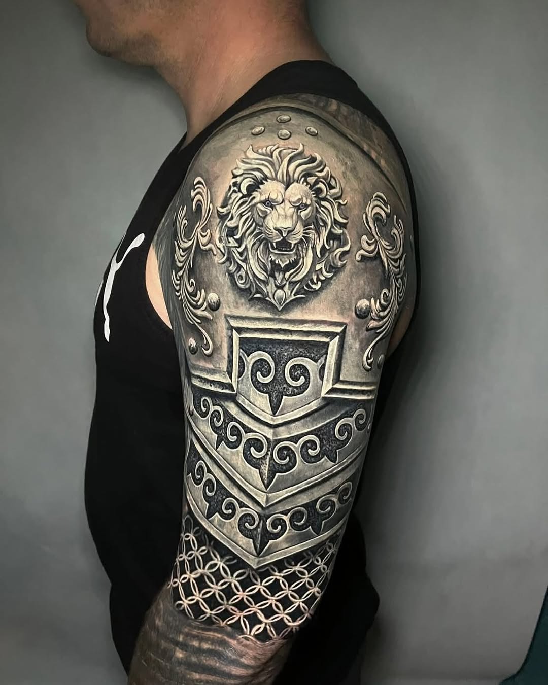 29 Armor Tattoo Ideas for Men: Medieval, Roman, and Warrior-Inspired Designs