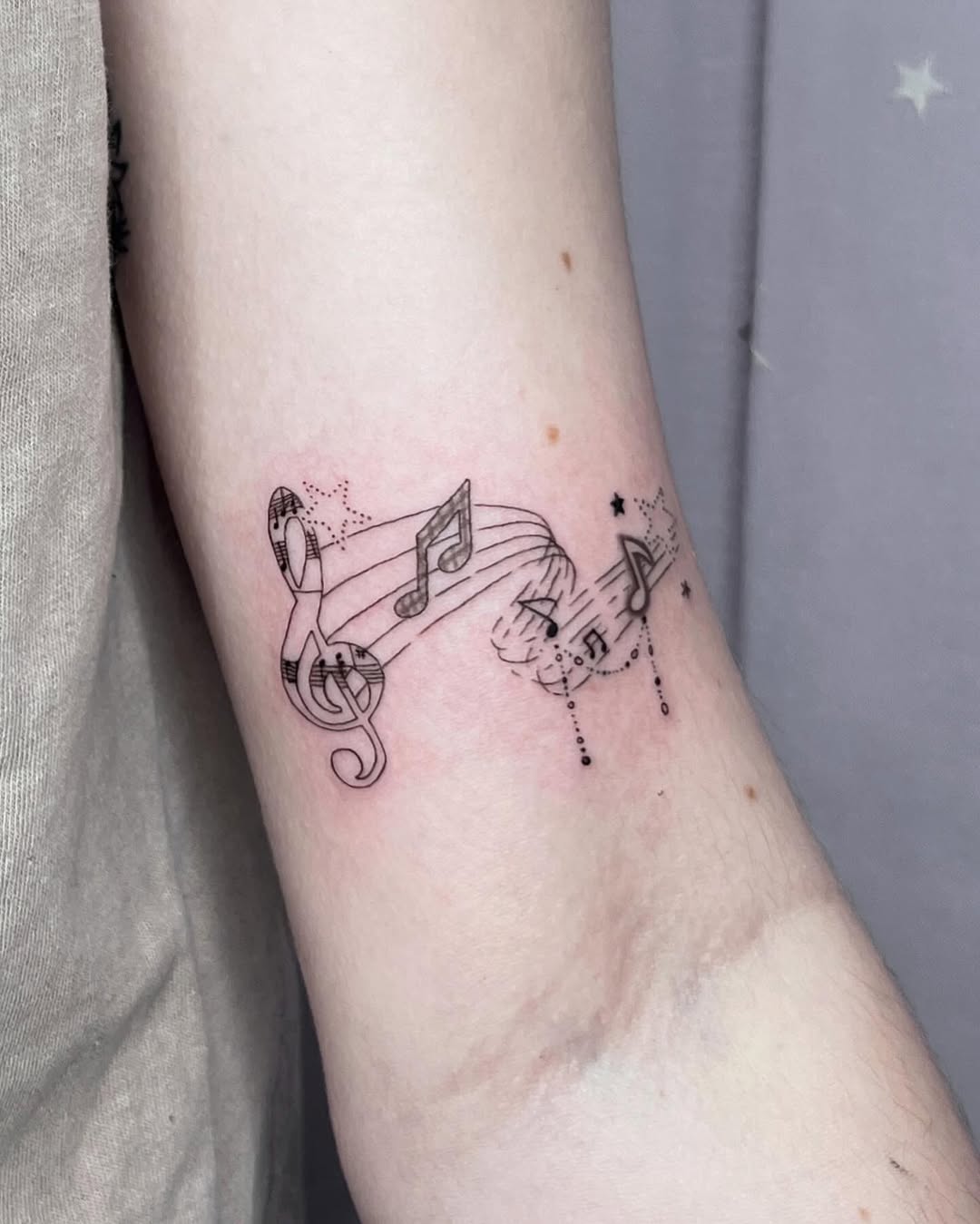 30 Music note tattoo: why this classic still feels fresh