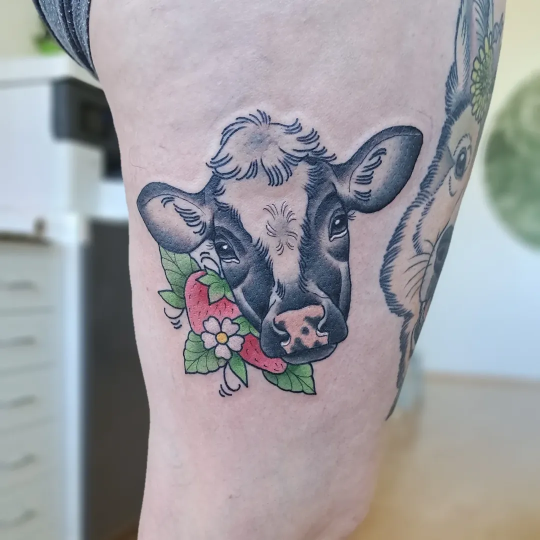 31 Calf Tattoo Ideas: From Cottagecore to Punk Cowgirl