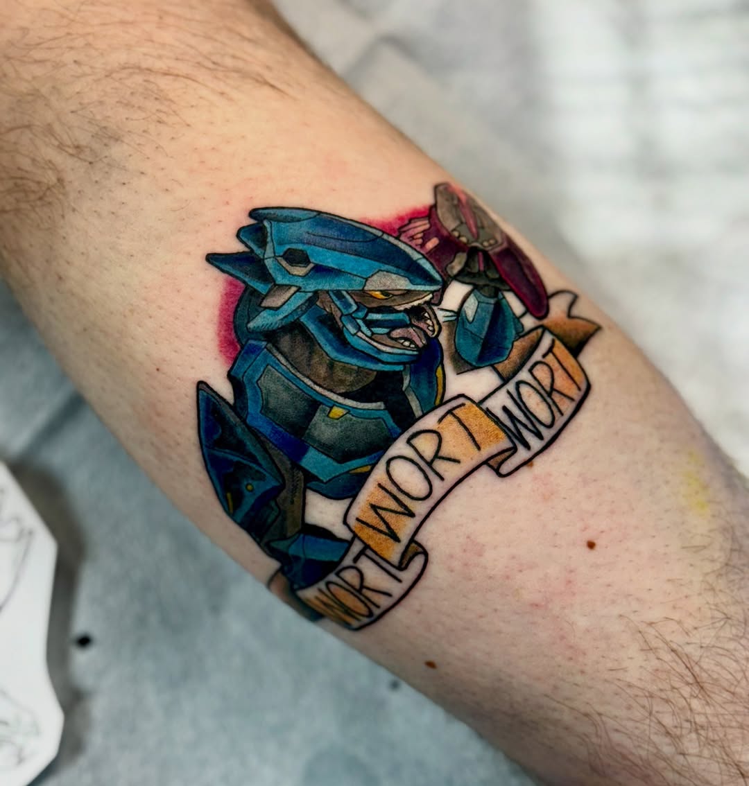 30 Halo Tattoo Ideas: Best Designs with Master Chief, Energy Swords and Iconic Halo Rings