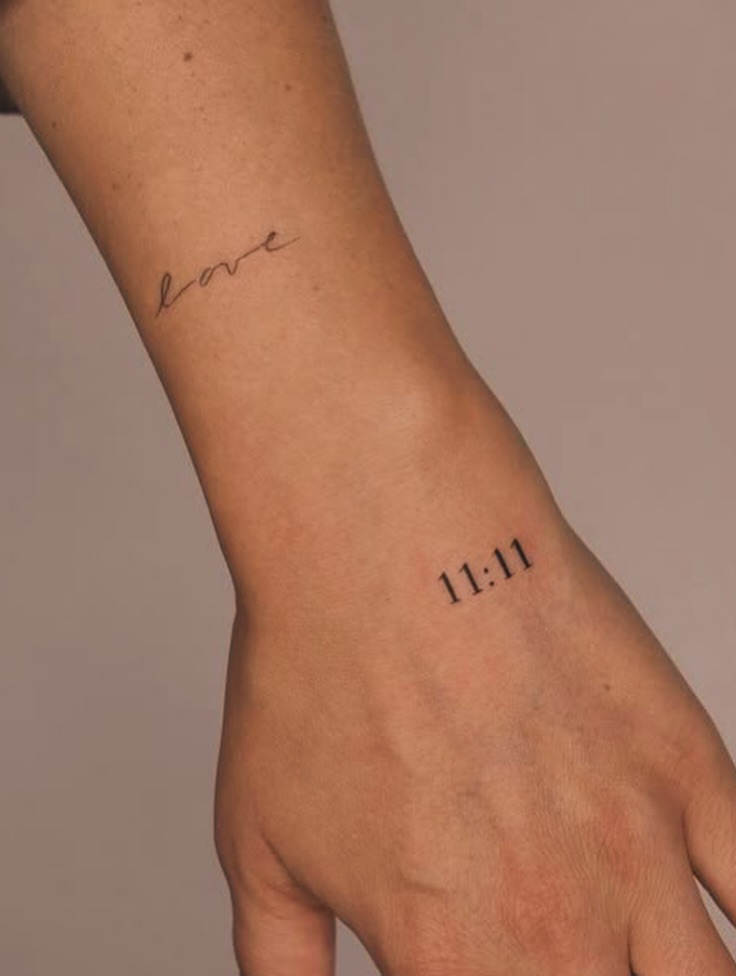 30 Meaningful 11:11 Tattoo Ideas With Deep Symbolism And Minimalist Style