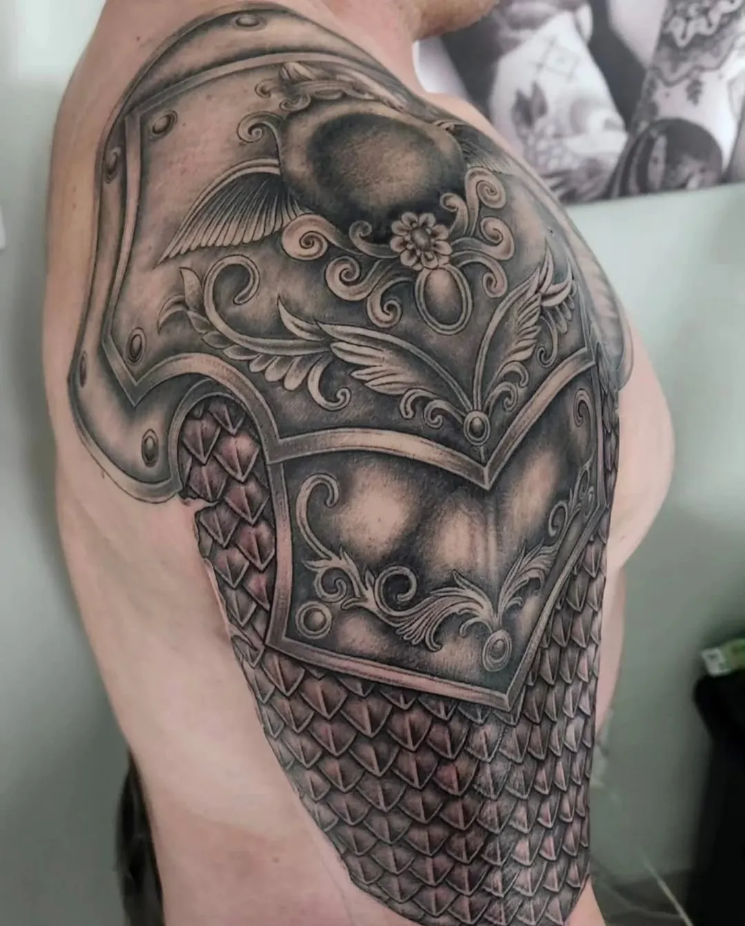 29 Armor Tattoo Ideas for Men: Medieval, Roman, and Warrior-Inspired Designs