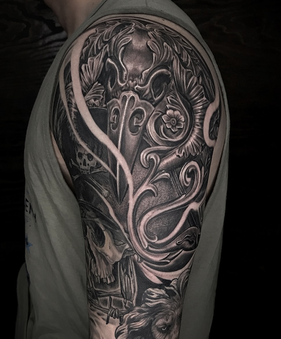 29 Armor Tattoo Ideas for Men: Medieval, Roman, and Warrior-Inspired Designs