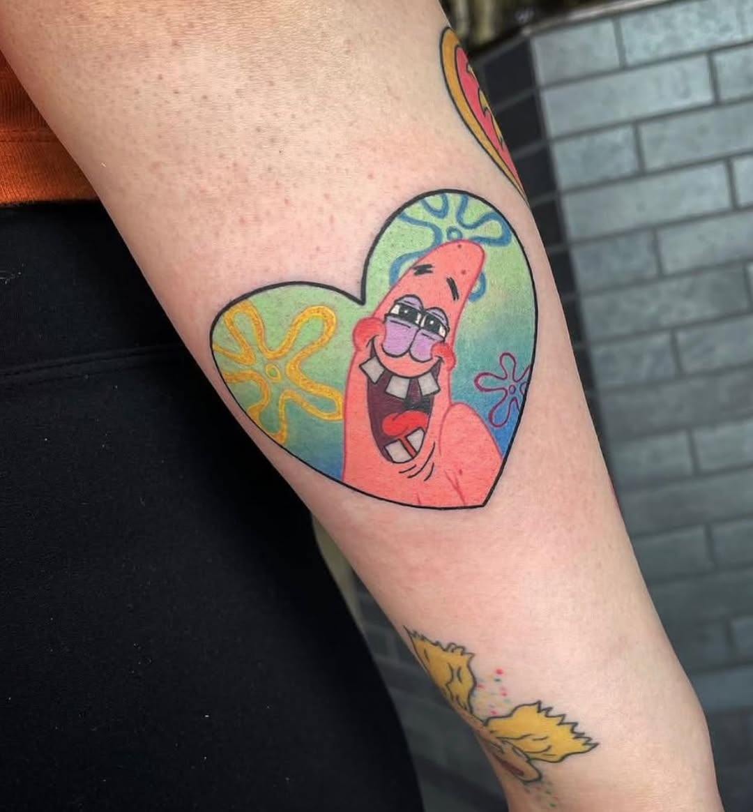 30 SpongeBob Tattoo Ideas: Playful Nostalgia Meets Modern Ink Culture