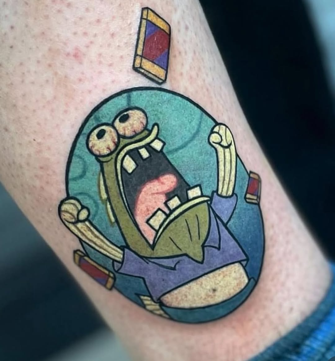30 SpongeBob Tattoo Ideas: Playful Nostalgia Meets Modern Ink Culture