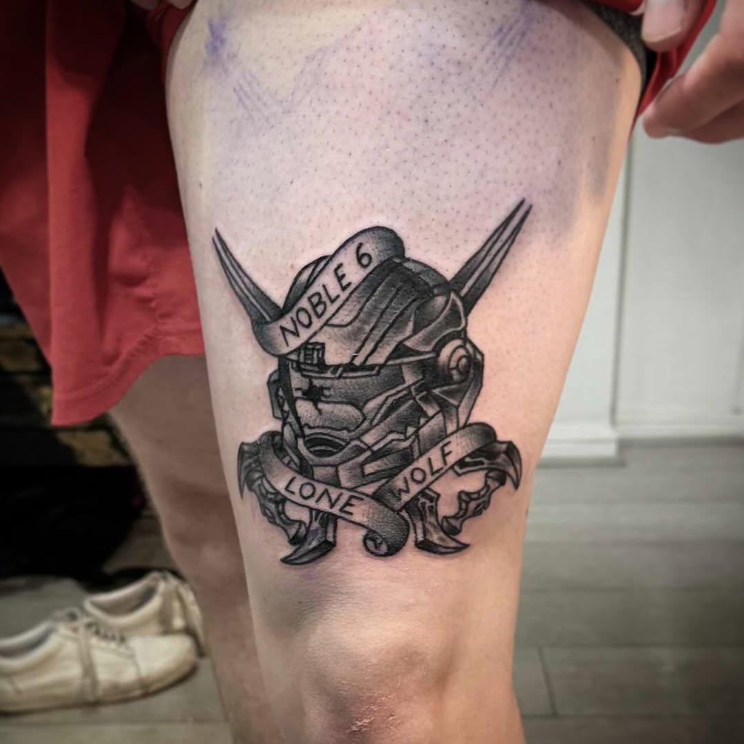 30 Halo Tattoo Ideas: Best Designs with Master Chief, Energy Swords and Iconic Halo Rings