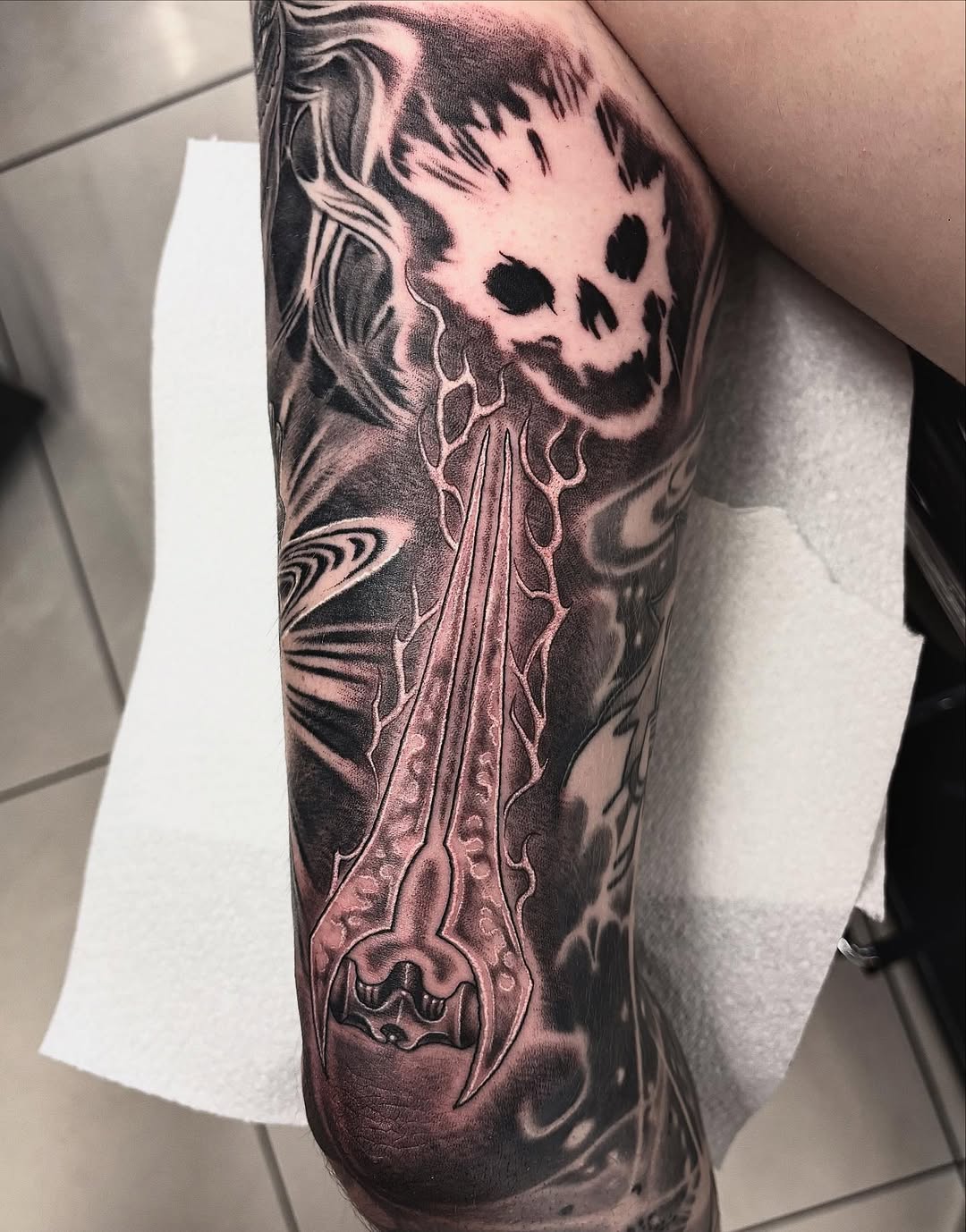 30 Halo Tattoo Ideas: Best Designs with Master Chief, Energy Swords and Iconic Halo Rings