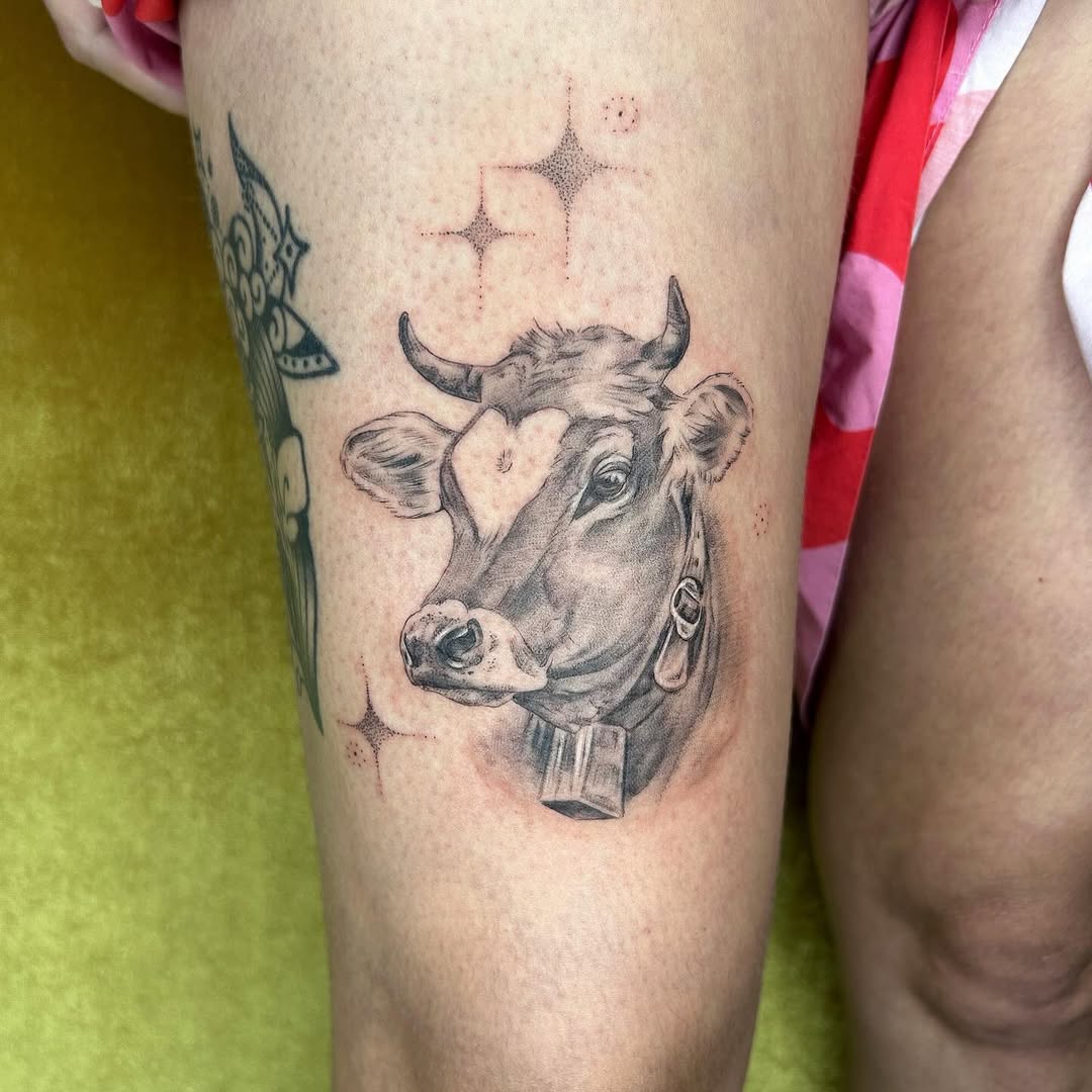 26 Cow Tattoo Ideas for Women: Cute, Minimalist, and Colorful Designs for Every Style