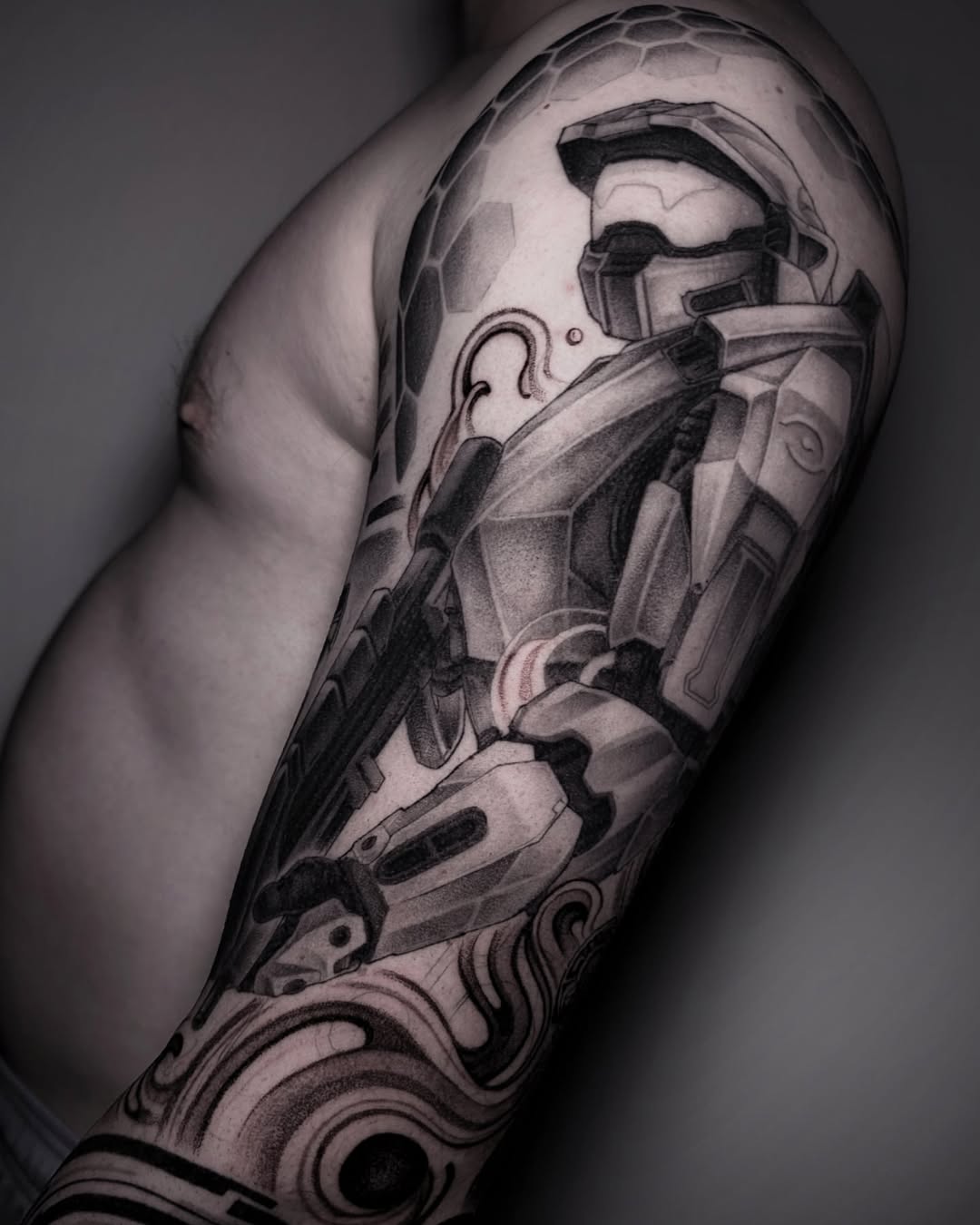 30 Halo Tattoo Ideas: Best Designs with Master Chief, Energy Swords and Iconic Halo Rings