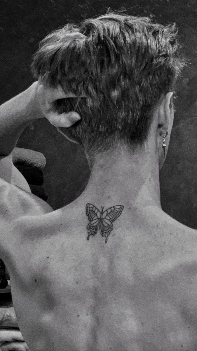 28 Butterfly Neck Tattoo Ideas: Bold and Delicate Designs for Women and Men
