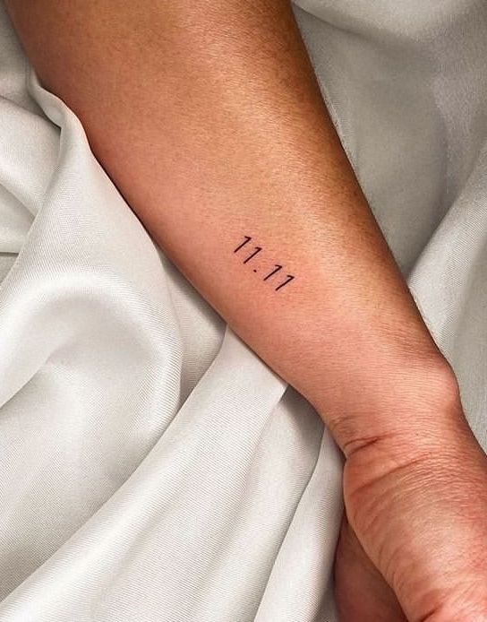 30 Meaningful 11:11 Tattoo Ideas With Deep Symbolism And Minimalist Style