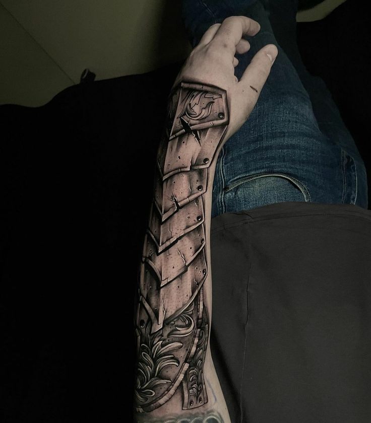 29 Armor Tattoo Ideas for Men: Medieval, Roman, and Warrior-Inspired Designs
