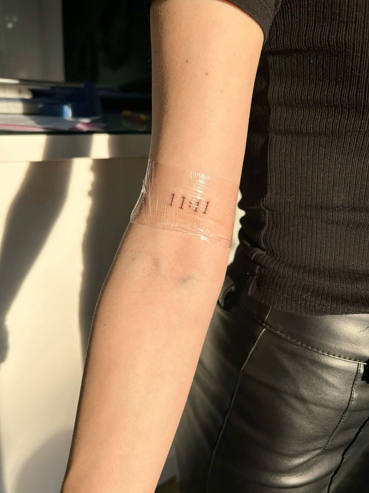 30 Meaningful 11:11 Tattoo Ideas With Deep Symbolism And Minimalist Style