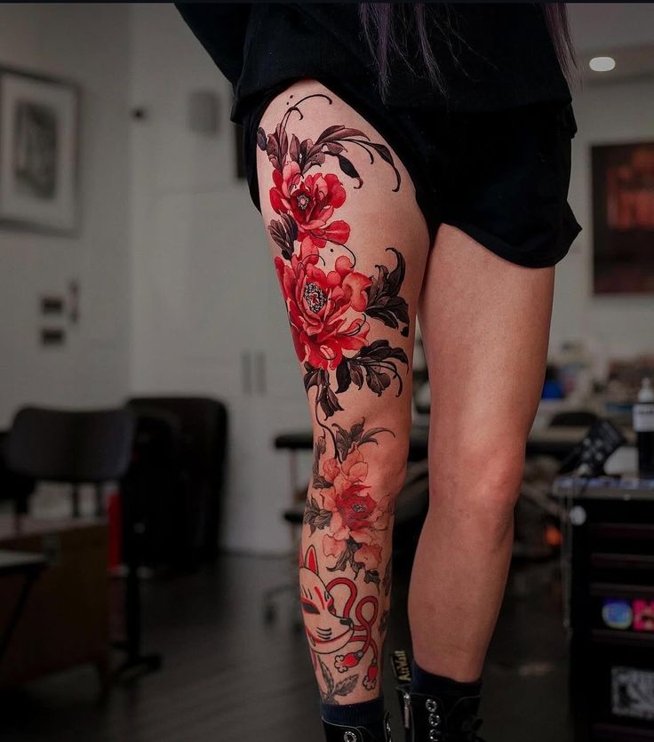 29 Japanese Flower Tattoo Ideas: Traditional Designs with Cherry Blossoms, Lotus and Chrysanthemums