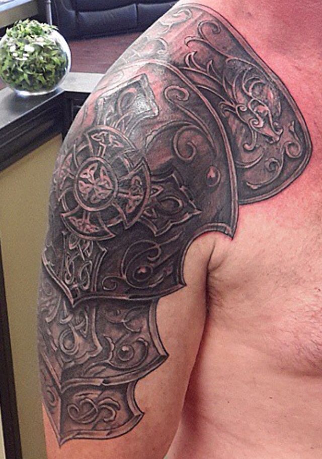 29 Armor Tattoo Ideas for Men: Medieval, Roman, and Warrior-Inspired Designs