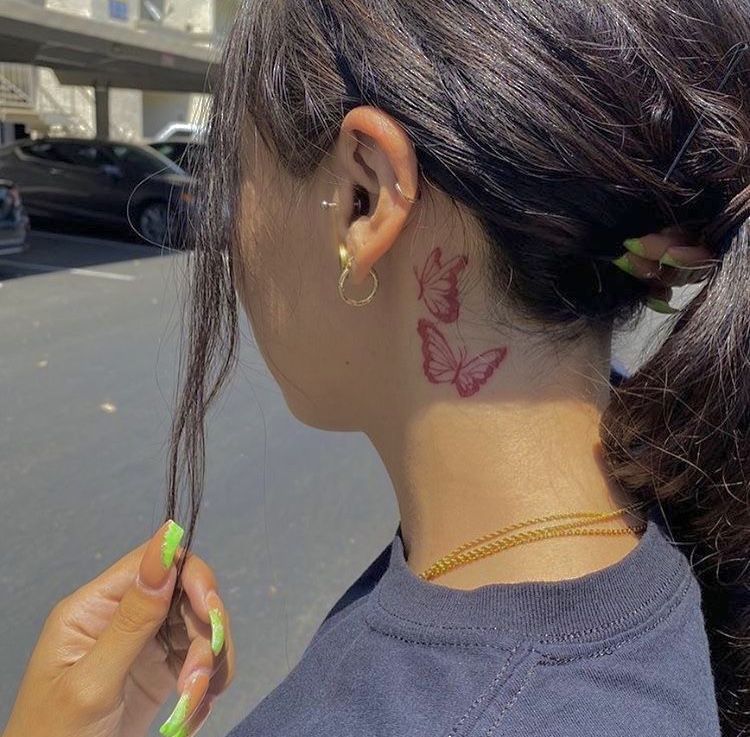 28 Butterfly Neck Tattoo Ideas: Bold and Delicate Designs for Women and Men