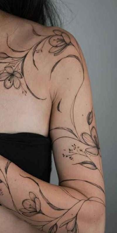 28 Abstract Tattoo Ideas: Fluid Lines, Meaningful Shapes, and Modern Expression