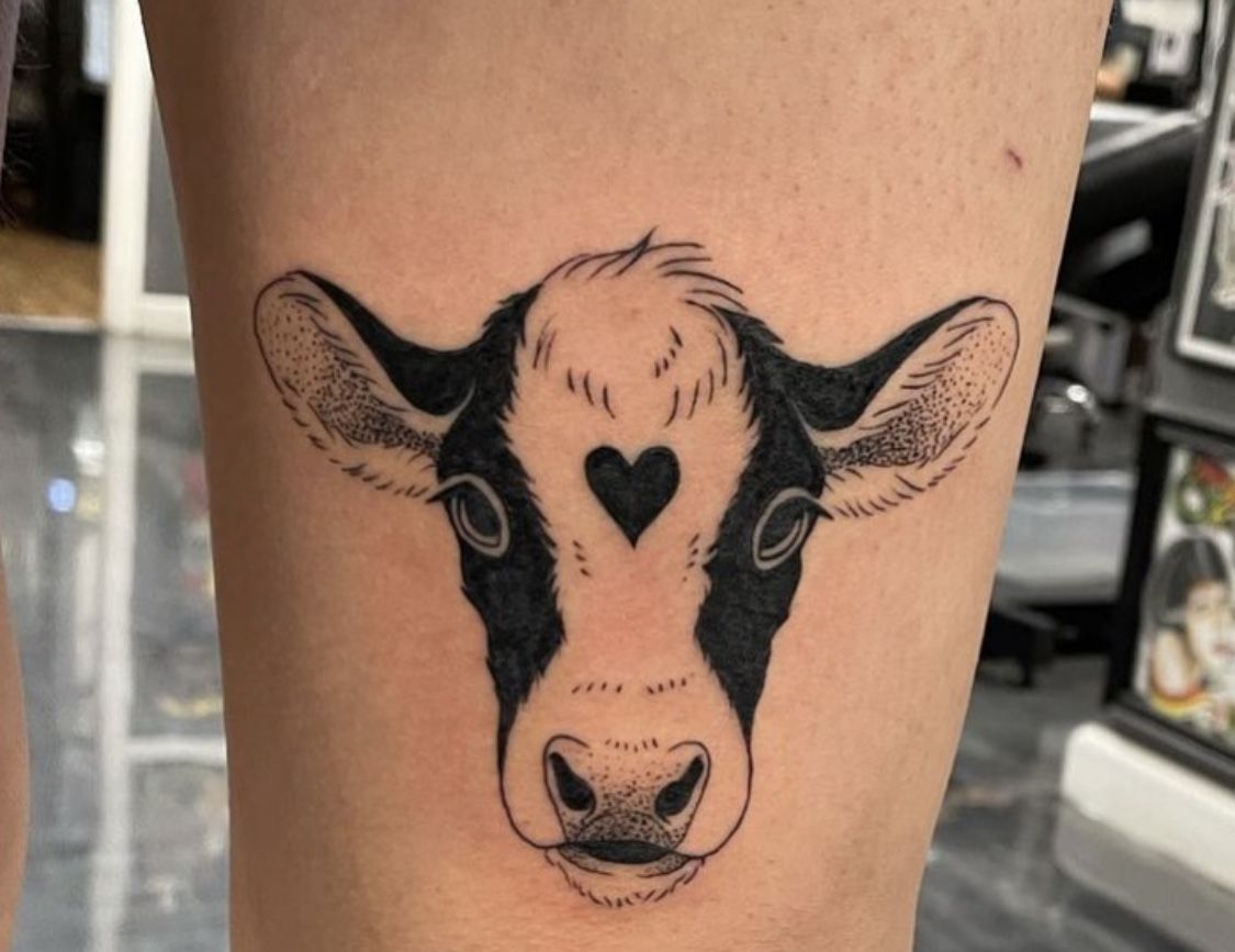 26 Cow Tattoo Ideas for Women: Cute, Minimalist, and Colorful Designs for Every Style