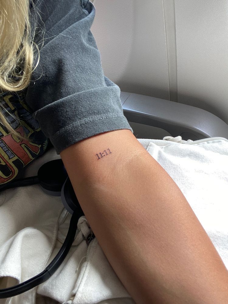 30 Meaningful 11:11 Tattoo Ideas With Deep Symbolism And Minimalist Style