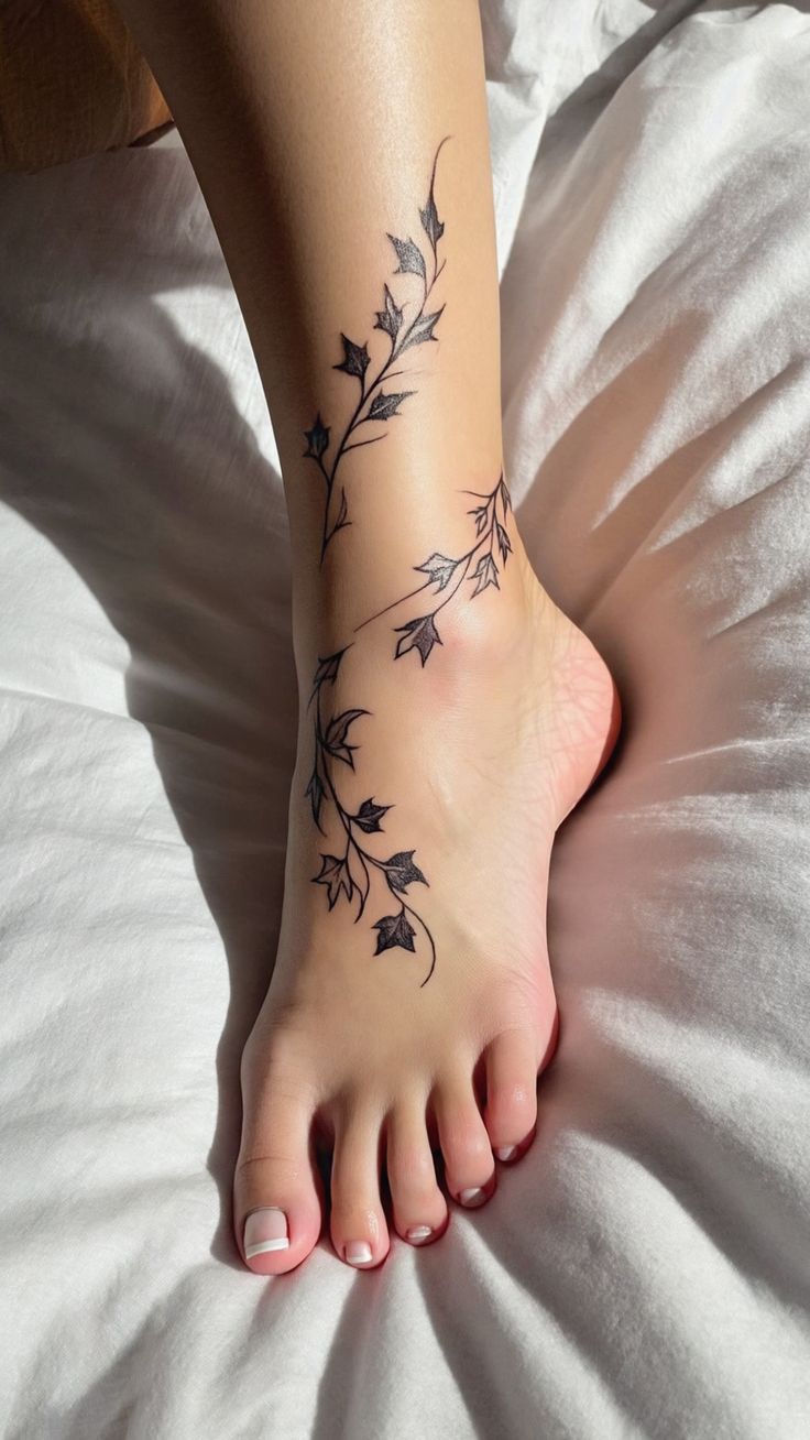 30 Elegant Foot Tattoo Ideas: Stylish Designs, Meaningful Placements and Inspiration for Women