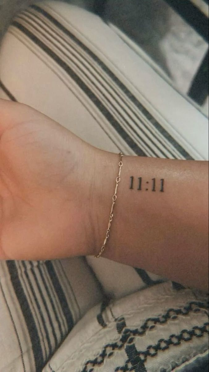 30 Meaningful 11:11 Tattoo Ideas With Deep Symbolism And Minimalist Style