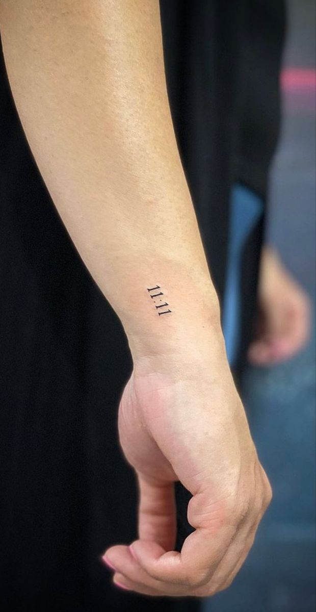 30 Meaningful 11:11 Tattoo Ideas With Deep Symbolism And Minimalist Style