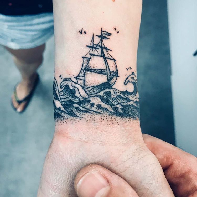 29 Ship Tattoo Ideas for Men and Women: Traditional, Sailing, and Modern Designs