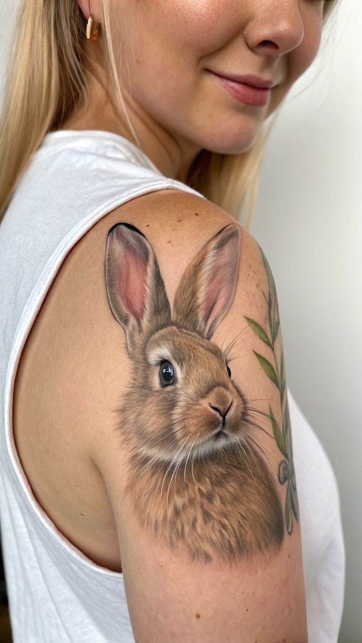 33 Bunny Tattoo Ideas: From Minimalist Whispers to Storybook Statements