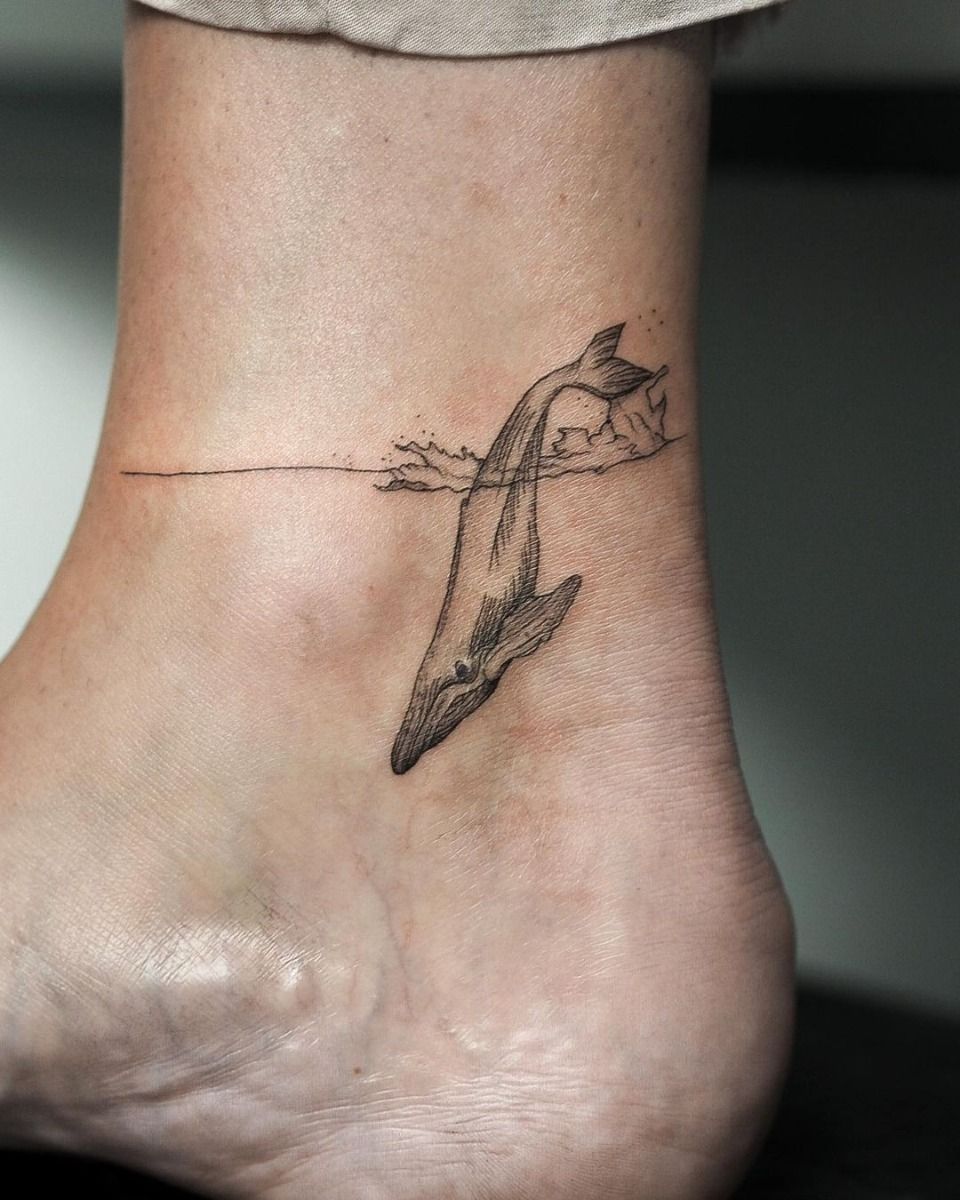 32 Whale Tattoo Ideas: Humpback, Minimalist 52Hz Designs, Tiny Tails, Fine Line Looks For Women And Men