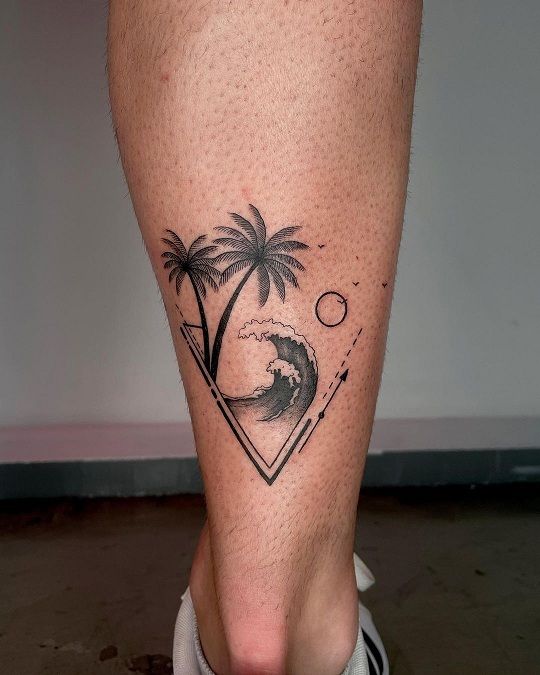 30 Beach Tattoo Ideas: Ocean-Inspired Designs That Feel Like a Permanent Vacation
