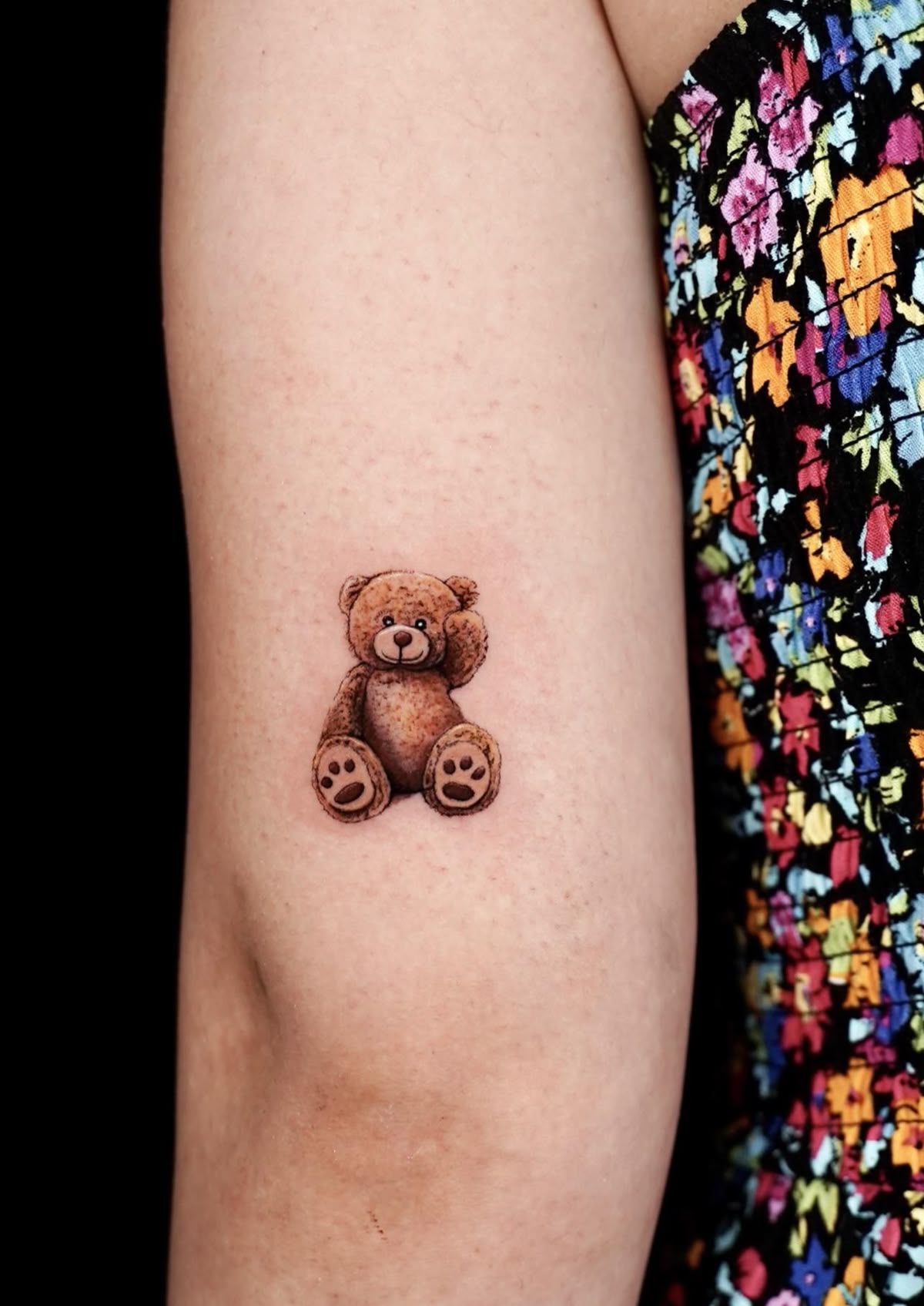 32 Teddy Bear Tattoo Ideas: Cute Tiny Fine Line Designs for Men & Women, From Childhood Stencils to Traditional Styles