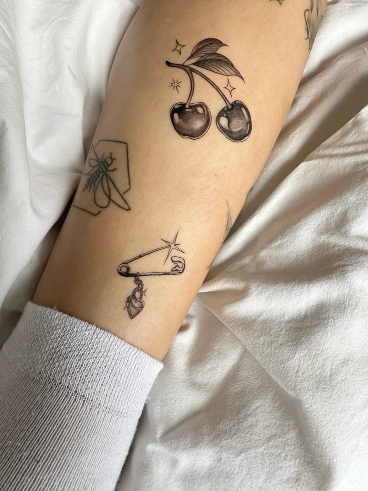 30 Cherry Tattoo Ideas: From Sweet Symbolism to Bold Statements