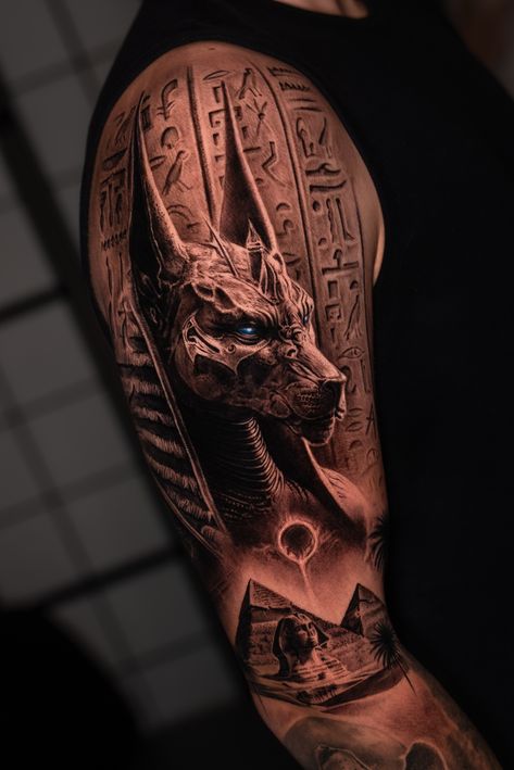 28 Egyptian Tattoo Ideas 2026: Powerful Anubis, Pharaoh & Eye of Horus Designs