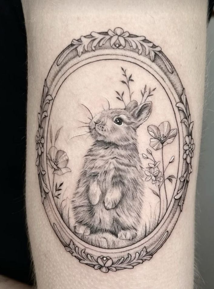 33 Bunny Tattoo Ideas: From Minimalist Whispers to Storybook Statements