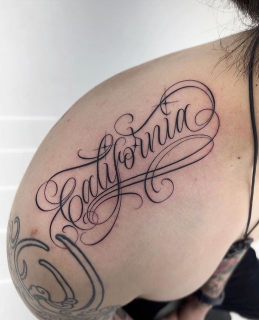 32 Script Tattoo Ideas: Fine Line Cursive, Chicano Gothic Lettering & Best Placement Guide